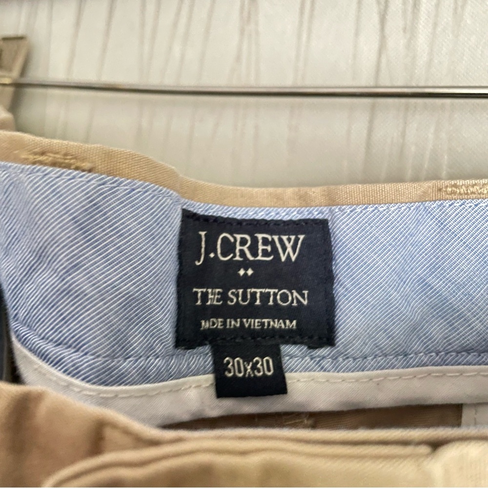 J Crew Pants Men’s Size 30 X 30 Sutton Summerweight Chino Pants - Picture 4 of 8
